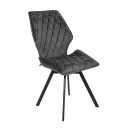 Стул Rafael M-R 360, d10 HEMATITE LUX\черный (126144) 