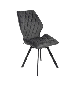 Стул Rafael M-R 360, d10 HEMATITE LUX\черный