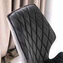 Стул Rafael M-R 360, d10 HEMATITE LUX\черный (126144) 