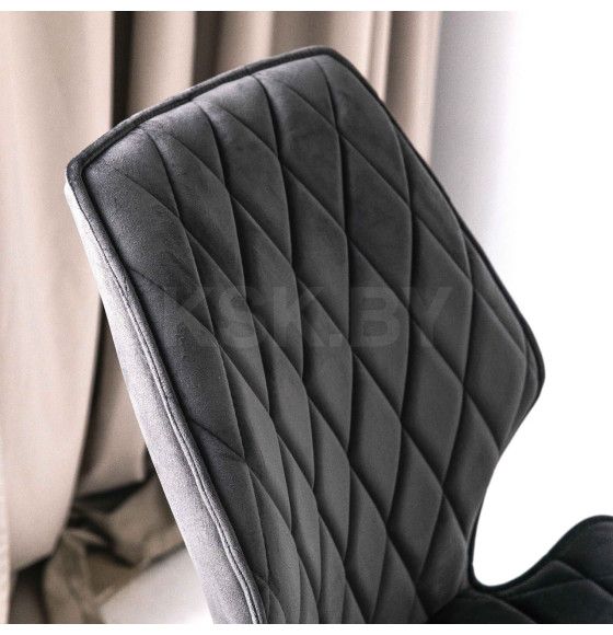 Стул Rafael M-R 360, d10 HEMATITE LUX\черный (126144) 