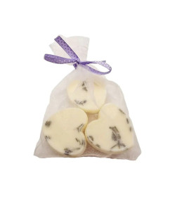 LA LUZ Натуральный, соевый воск ЛАВАНДОВОЕ СЕРДЦЕ - пакетик (X3), 1 шт