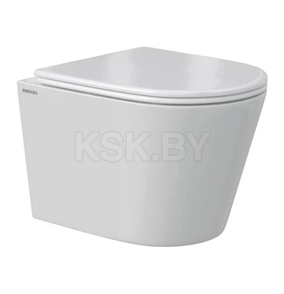 Унитаз подвесной BERGES VITA Rimless 49 см (082055) 