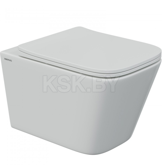 Унитаз подвесной BERGES FLOE S Rimless 51 см (082024) 