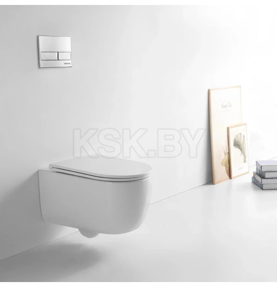 Унитаз подвесной BERGES Tornas Rimless 53 см (082037) 