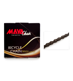 Цепь велосипедная M410, 1-ск., 78 зв. Maya MY11011