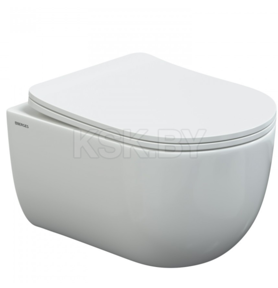 Унитаз подвесной BERGES VENTAS Rimless 49 см (082012) 