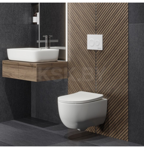 Унитаз подвесной BERGES VENTAS Rimless 49 см (082012) 