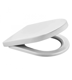 Сиденье для унитаза дюропласт, крепление микролифт, быстросьем металл-А Berges Tornas Slim SO 012803