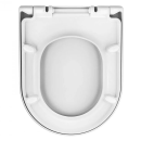 Сиденье для унитаза дюропласт, крепление микролифт, быстросьем металл-А Berges Tornas Slim SO 012803 (012803) 
