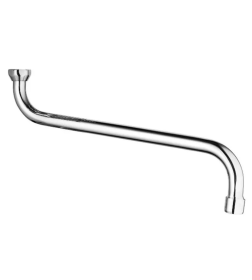 Излив S-образный с аэратором, хром Fashun A7130S