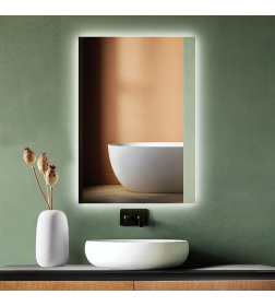 Зеркало Дабл-Ю Турин 60х80 подсветкой и антизапотеванием TRN60X80