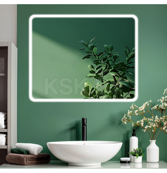 Зеркало Дабл-Ю Онтарио 120х80 с подсветкой TR120X80 (TR120X80) 