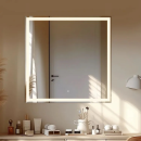 Зеркало Дабл-Ю Гранд Лайт 80х80 с подсветкой GR80X80LD (GR80X80LD) 