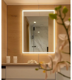 Зеркало Дабл-Ю Гранд Лайт 80х60 с подсветкой GR80X60LD