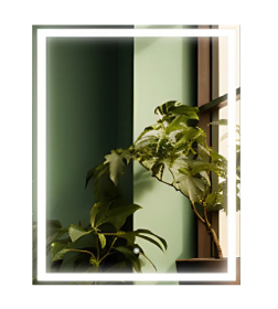 Зеркало Дабл-Ю Гранд 100х80 GR100X80