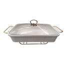 Мармит 37 х 22,5 х 7 см, белый DA2095C Market Union (DA2095C) 