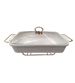 Мармит 37 х 22,5 х 7 см, белый DA2095C Market Union