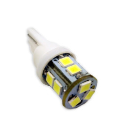 Автолампа светодиодная T113 T10/белый/ (W2.1x9.5D) 11SMD 2835 12V W5W,блистер. (2 шт.), 