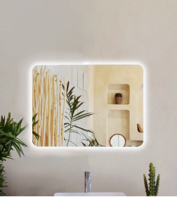 Зеркало Дабл-Ю Бангкок Классик 80х60 с подсветкой BNK80X60K