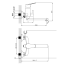 Смеситель для ванны Lemark Partner LM6513C (LM6513C) 