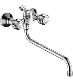 Смеситель для ванны и душа хром Fashun A2226-2 