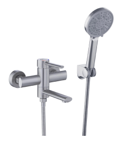 Смеситель для ванны и душа сатин Fashun A53034