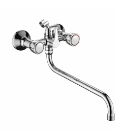 Смеситель для ванны и душа хром Fashun A2209-2 