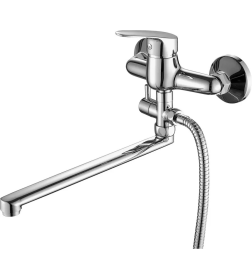 Смеситель для ванны и душа хром Fashun A2116