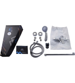 Смеситель для ванны и душа хром Fashun A2286