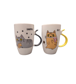 Кружка 450 мл фарфор DA2146 Market Union микс