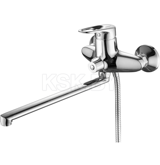 Смеситель для ванны и душа хром Fashun A2204 (A2204) 