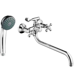 Смеситель для ванны и душа хром Fashun A2208-2 