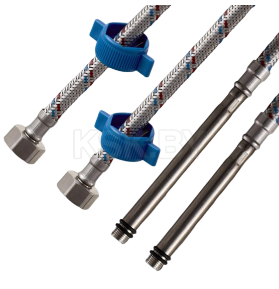 Подводка гибкая гайка-длинный штуцер (пара) L=400 мм Fashun A94-4 (A94-4) 