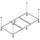 Каркас для ванны усиленный (на 6 опорах) 160*170 ALBA SPA СТБ 1227-2000, (МПМ100300) 