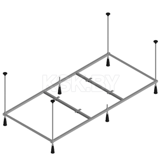 Каркас для ванны усиленный (на 6 опорах) 160*170 ALBA SPA СТБ 1227-2000, (МПМ100300) 