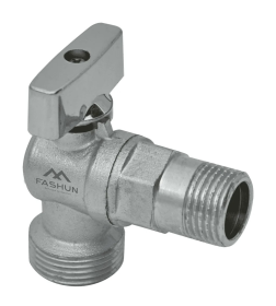 Кран шаровый угловой 1/2 х 3/4" Fashun A216