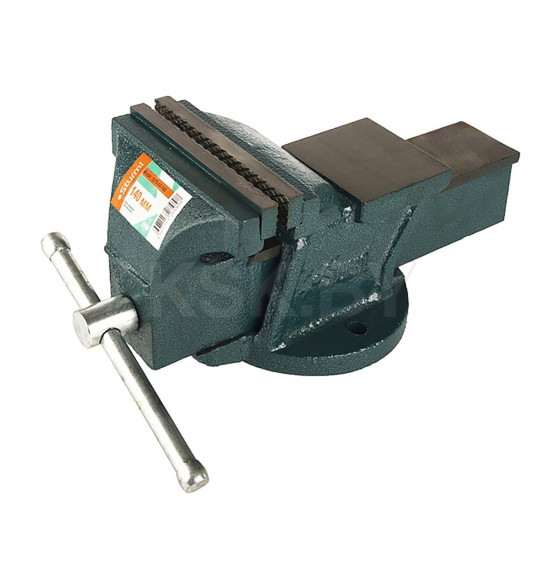 Тиски слесарные 140мм, УСИЛЕННЫЕ С НАКОВАЛЬНЕЙ, Sturm! (1075-04-140) 