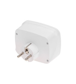 Тройник электрический 16А с/з + 2х2,5А + 3хUSB-A 2,4А + USB Type-C 3А (белый) REXANT 11-1250