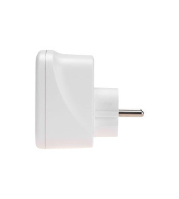 Тройник электрический 16А с/з + 2х2,5А + 3хUSB-A 2,4А + USB Type-C 3А (белый) REXANT 11-1250