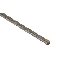 Сверло по бетону SDS+ 6х160 QUADRO POWER крестовой резец Hanskonner