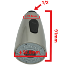 Насадка для кухонного смесителя A56109 сатин Fashun N34 (N34) 