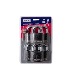 Замок навесной Apecs PD-01-50 (6 Locks+5 Keys)