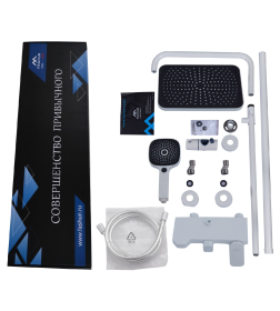 Душевая система белая Fashun A52424-8