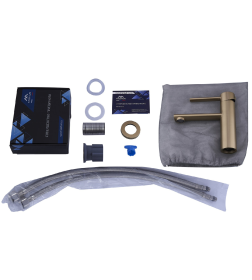 Смеситель для умывальника бронза Fashun A51134-21 