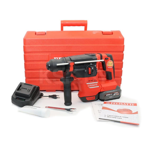 Перфоратор аккумуляторный (кейс, аккум. ЗУ) Felisatti FT15827 (FT15827 Felisatti) 