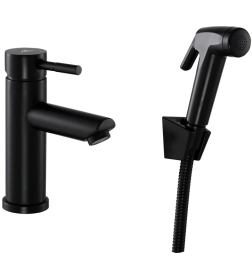 Смеситель для умывальника с гигиен. лейкой Fashun A58101A-7 