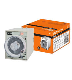 Реле времени РВ3A-0,5сек/3мин-5A-24/230В-8Ц TDM SQ1503-0013