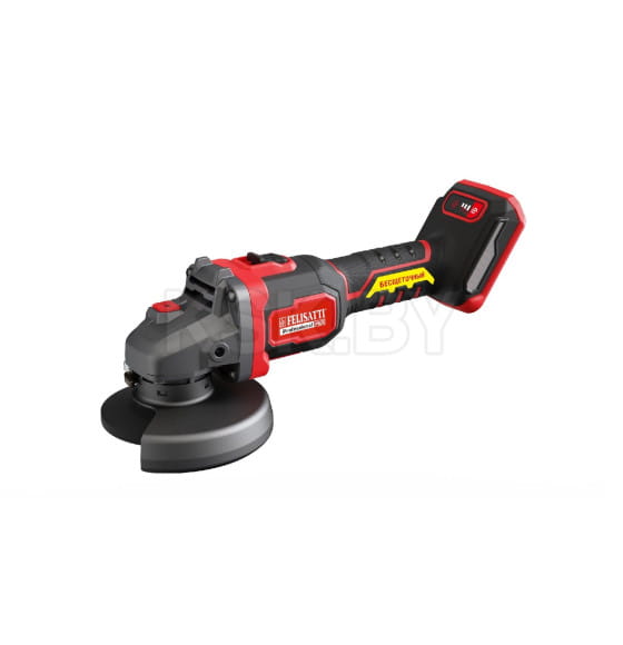Углошлифмашина аккумуляторная (2 аккум. ЗУ) Felisatti FT15808 (FT15808 Felisatti) 