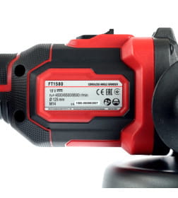 Углошлифмашина аккумуляторная (2 аккум. ЗУ) Felisatti FT15808