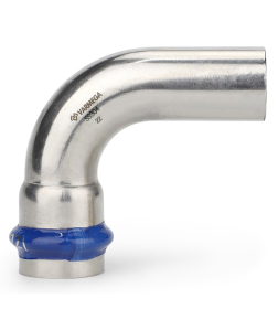 Угольник 90° однораструбный Varmega Inox Press 28x28a